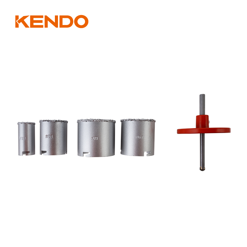 مجموعة منشار ثقب حصى كربيد 6 قطع