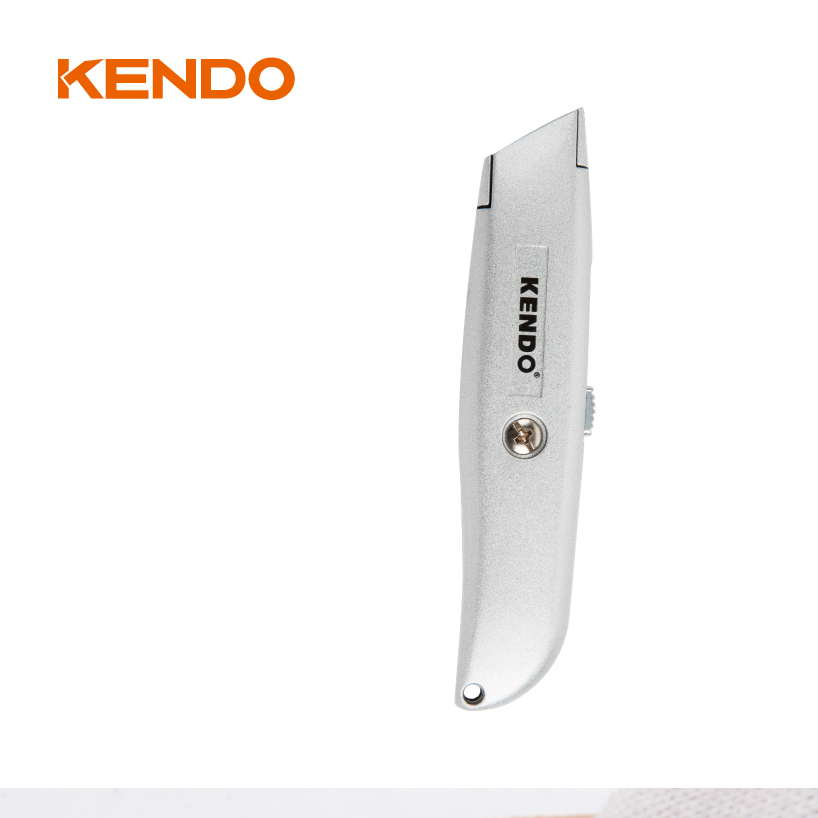 سكين أدوات أمان قابل للسحب من سبائك الزنك للقطع الاحترافي