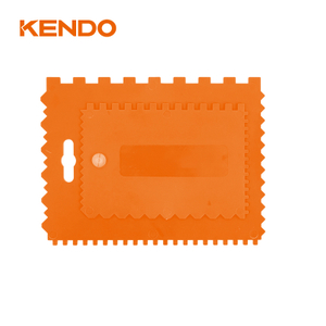 2 قطعة مكشطة بلاستيكية مع الأسنان