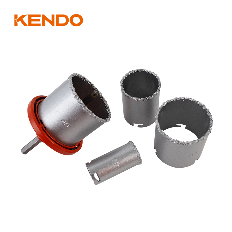 مجموعة منشار ثقب حصى كربيد 6 قطع