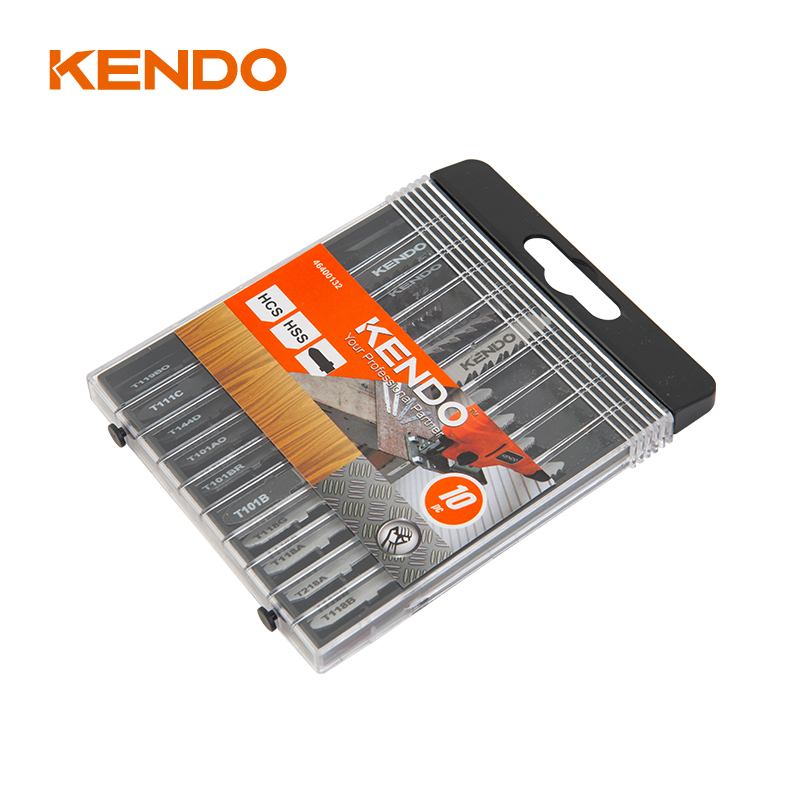 مجموعة شفرات منشار من النوع T مكونة من 10 قطع