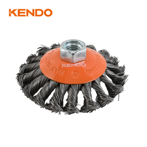 فرشاة شطبة ، سلك معقود